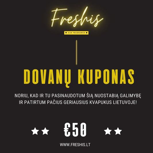 Dovanų Kuponas!